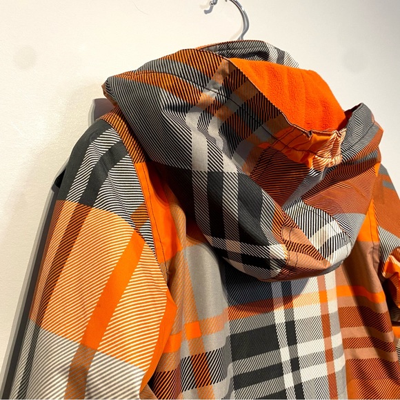 Nanö Hooded Polar Fleece Lined Kids Jacket / 6X - Picture 12 of 16